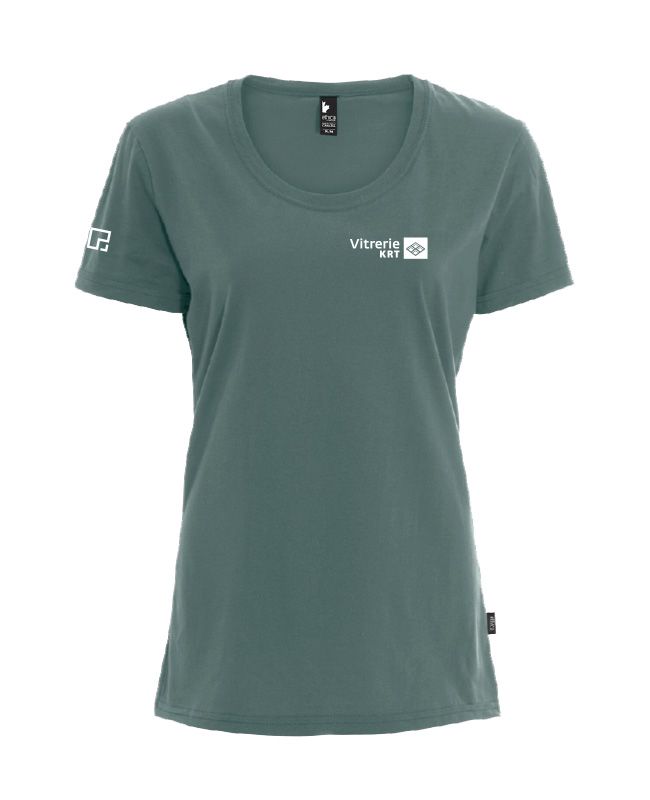 PRELCO VITRERIE - 100L2YW T-shirt Ethica femme - SE. S14987 (AVG) - SE. S15001 (MD)